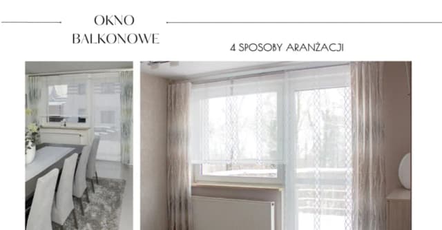 Okno z balkonem jakie firanki - idealne rozwiązania dla Twojego wnętrza Okno z balkonem jakie firanki - idealne rozwiązania dla Twojego wnętrza